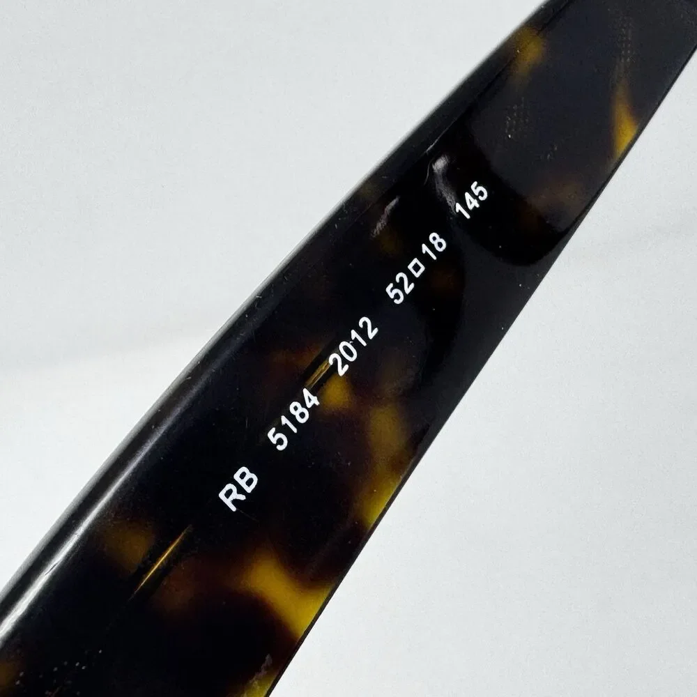 Ray-Ban RB5184 2012 Dark Havana New Wayfarer Eyeglass Frames 52-18-145 A